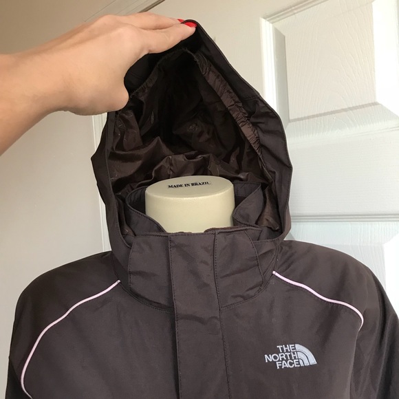 The North Face HyVent Brown Jacket Xl Girls - Picture 4 of 8